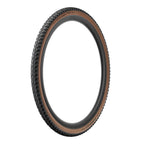 Pirelli, Cinturato Gravel M, Gravel Tire, 700x45C, Folding, Tubeless Ready, SpeedGrip, ArmourTech, 127TPI, Tanwall