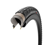 Pirelli, Cinturato GRAVEL RC, Gravel Tire, 700x45C, Folding, Tubeless Ready, SpeedGrip, TechWALL+, 127TPI, Black