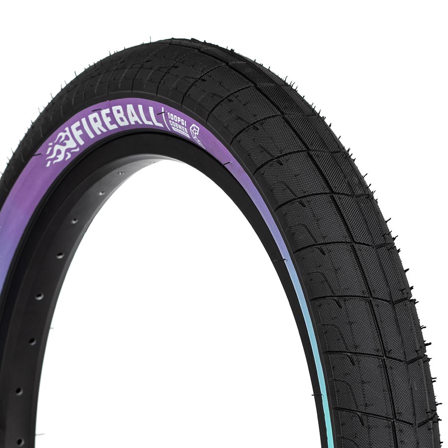 Eclat, Fireball, 20''x2.30, Wire, Clincher, Anti-Puncture Layer, 60TPI, Blue