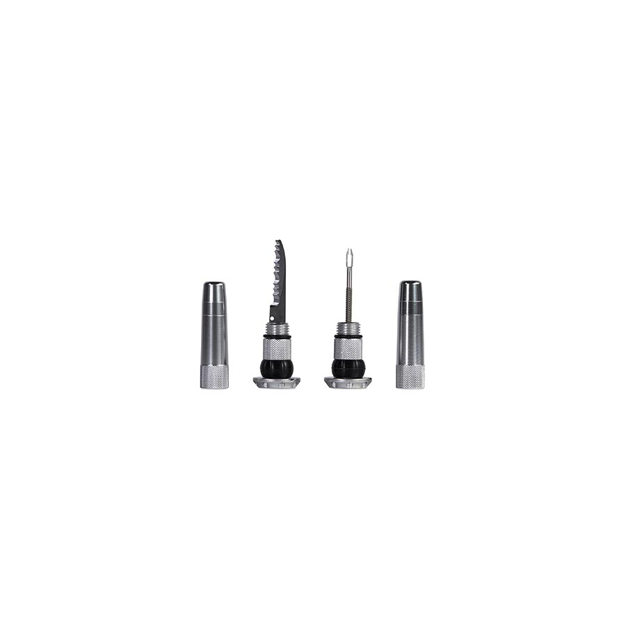 Muc-Off, Stealth Tubeless Plugs, Patch Kit, Silver, Pair