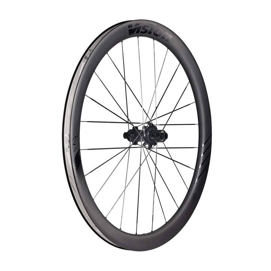 Vision, METRON RS 45 DISC, Wheel, Front and Rear, 700C / 622, Holes: F: 21, R: 24, F: TA 12mm, R: X 12mm, F: 100, R: 142, Disc Center Lock, Shimano Road 11/12, Set