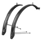 Polisport, Expander City, Fender, 26''-28'', 51mm, Black, Set