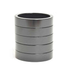 Wheels Manufacturing, Headset Spacer, 1-1/8'', Height: 1.5mm/2.5mm/5mm/7.5mm/10mm, Aluminum, 105pcs