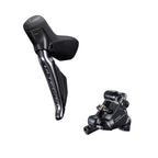Shimano, Ultegra Di2 ST-R8170 / BR-R8170, Road Hydraulic Disc Brake, Front, Flat mount, 160mm, Black, IR8170DLF6SC100F