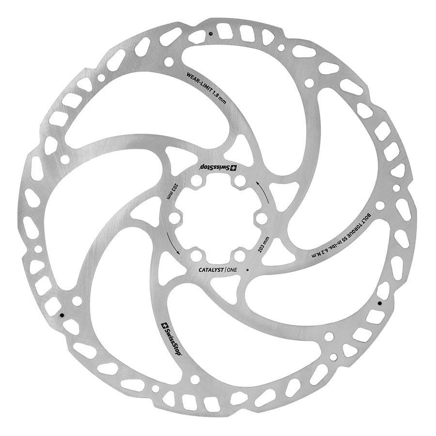 SwissStop, Catalyst One 6 Bolt, Rotor, 140mm, ISO 6B