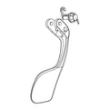SRAM, 11.7018.005.000, Red 2012, Shift lever, Rear