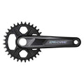 Shimano, FC-M6100-1, Crankset, Speed: 12, BCD: Direct Mount, 32, Hollowtech II, 170mm, Black, MTB, Set