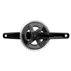 SRAM, Rival D1 Quarq Wide 2x, Power Meter Crankset, Speed: 12, Spindle: 28.99mm, BCD: 94mm, 43/30, DUB, 170mm, Black, Road Disc