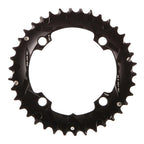 SRAM, 36T, 10 sp, BCD 104mm, 4-Bolt, Pour bashguard, Middle Chainring, For NO-PIN, Aluminum, Black, 11.6215.188.410