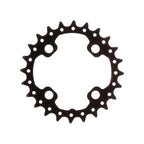 Shimano, Y1NA24000, 24T, 10sp, BCD: 64mm, 4 Bolt, SLX FC-M675, Inner Chainring, For 24/38, Aluminum, Black