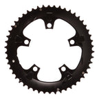 FSA, 50T, 10/11sp., BCD: 110mm, 5 Bolts, Super Road, Outer Chainring, For Double, Aluminum, Black, 371-0250A