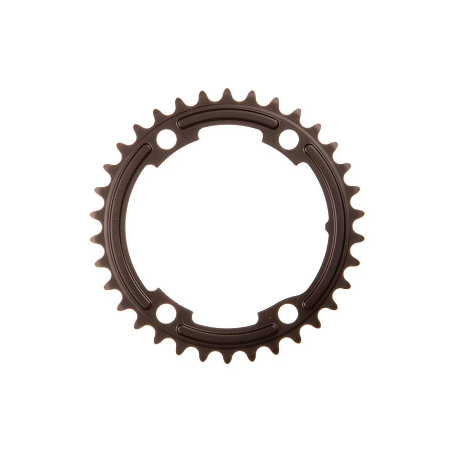 Shimano, 105 FC-R7000, Chainring, Teeth: 34, Speed: 11, BCD: 110, Bolts: 4, Inner, Aluminum, Black, Y1WV34000