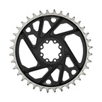 SRAM, Eagle T-Type DM X0 3mm Offset, Chainring, Teeth: 30, Speed: 12, BCD: Direct Mount, Aluminum, Black