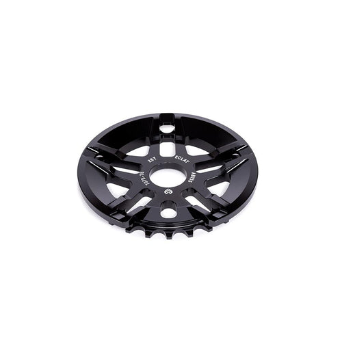 Eclat, Abyss Guard, Chainring, Teeth: 25, 7075-T6 Aluminum, Black