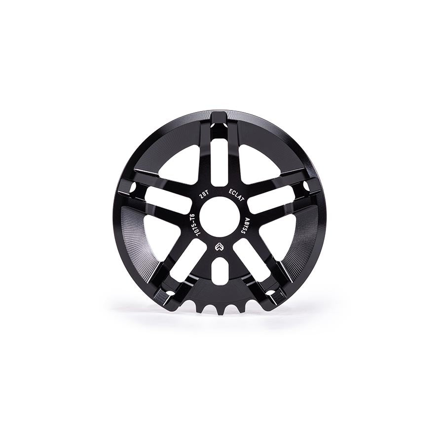 Eclat, Abyss Guard, Chainring, Teeth: 25, 7075-T6 Aluminum, Black