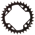 SRAM, T-Type Light eMTB, Chainring, Teeth: 32, Speed: 12, BCD: 104, Bolts: 4, Aluminum, Black