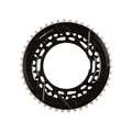 SRAM, Force E1 2x Thread Mount, Chainring, Teeth: 46/33, Speed: 12, BCD: Thread Mount, Black