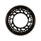 SRAM, Force E1 2x Thread Mount, Chainring, Teeth: 46/33, Speed: 12, BCD: Thread Mount, Black