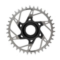 Wheels Manufacturing, Shimano DM T-Type Outboard, Chainring, Teeth: 28, Speed: 12, BCD: Direct Mount Shimano, Single, 7075 Aluminum, Black