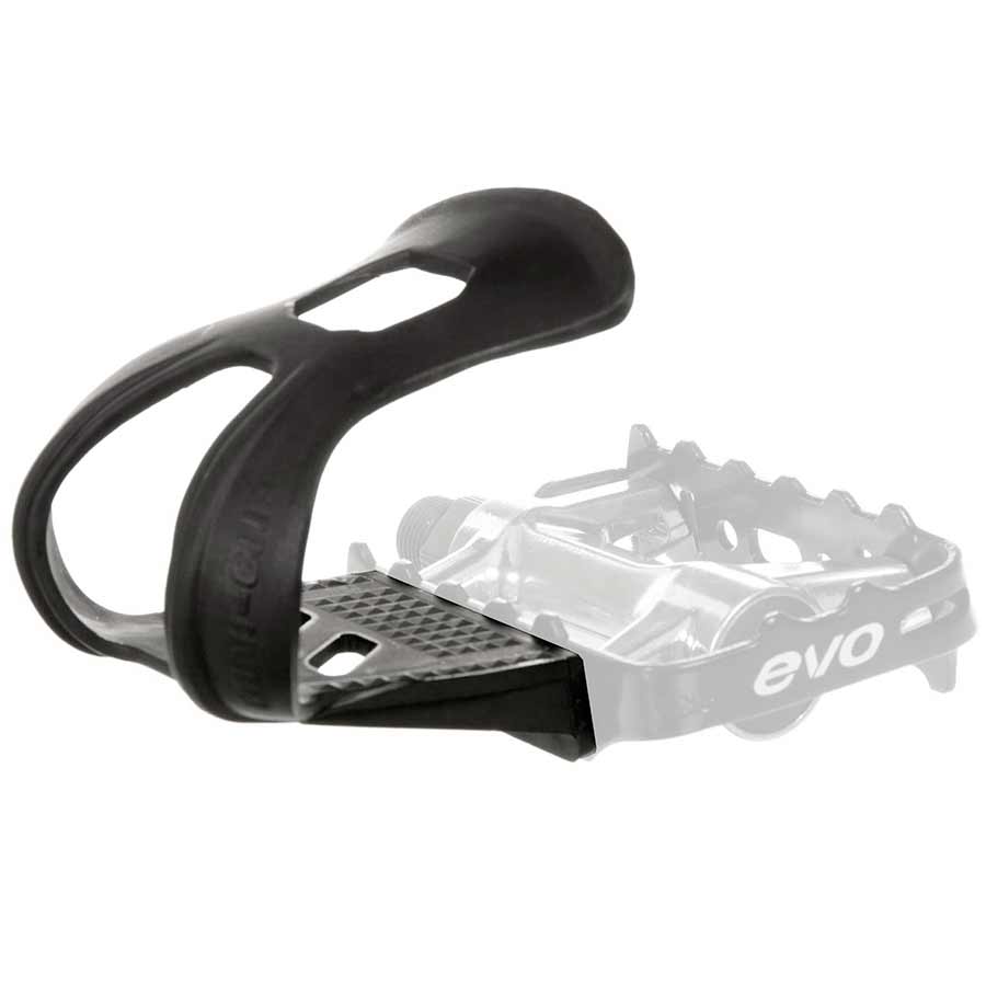 EVO, Strapless Double toe-clips, Black