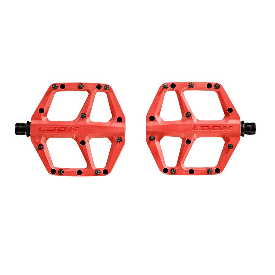 Look, Trail Fusion, Platform Pedals, Body: Composite, 9/16'', Black, Pair