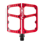 Deity, Flat Trak, Platform Pedals, Body: Aluminum, Spindle: Cr-Mo, 9/16'', Black, Pair