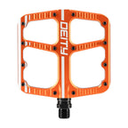 Deity, Flat Trak, Platform Pedals, Body: Aluminum, Spindle: Cr-Mo, 9/16'', Black, Pair