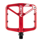 Deity, SuperVillain, Platform Pedals, Body: Aluminum, Spindle: Cr-Mo, 9/16'', Black, Pair