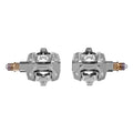 Look, X-Track Power Dual, Pedals, Body: Aluminum, Spindle: Cr-Mo, 9/16'', Silver, Pair