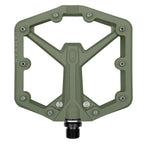 crankbrothers, STAMP 1, Platform Pedals, Body: Composite, Spindle: Cr-Mo, 9/16'', Black, Pair, Large
