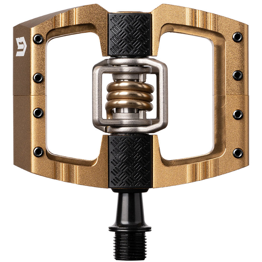Crankbrothers, MALLET DH, Pedals, Body: Aluminum, Spindle: Cr-Mo, 9/16'', Polished Silver