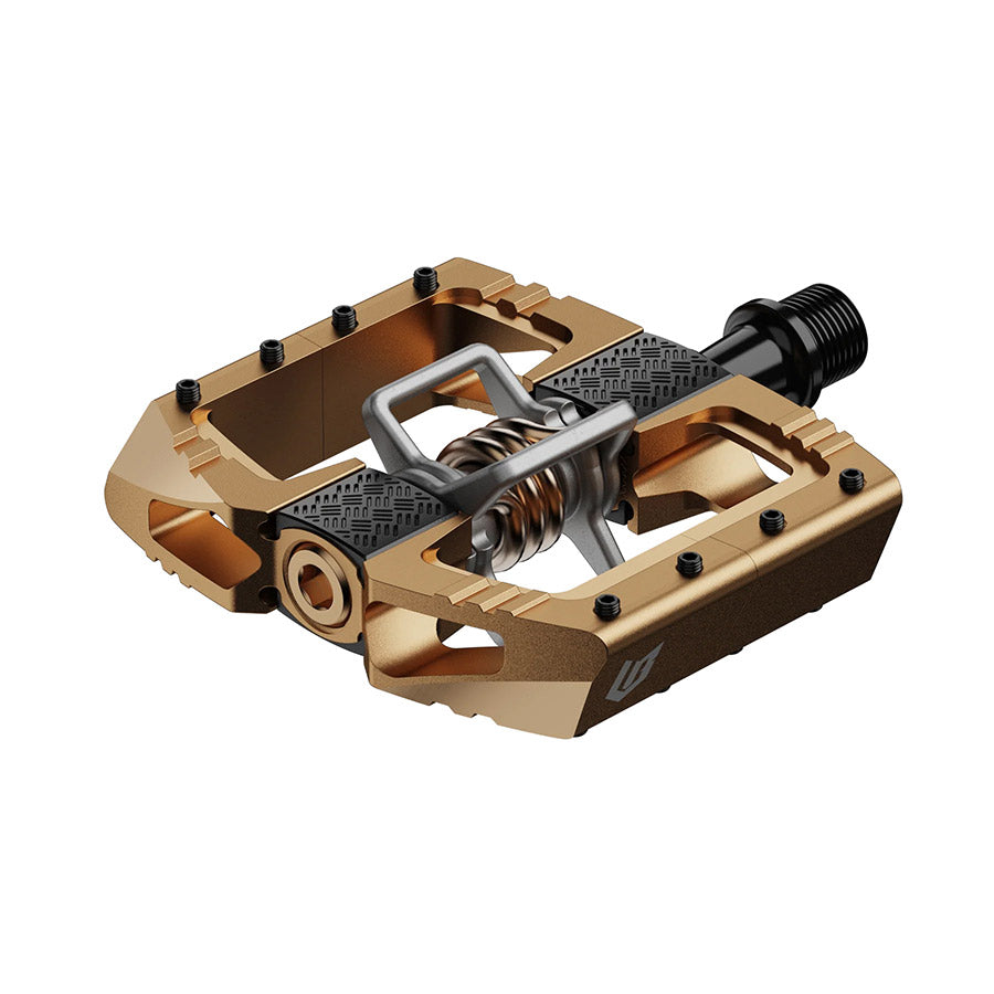 Crankbrothers, MALLET DH, Pedals, Body: Aluminum, Spindle: Cr-Mo, 9/16'', Polished Silver