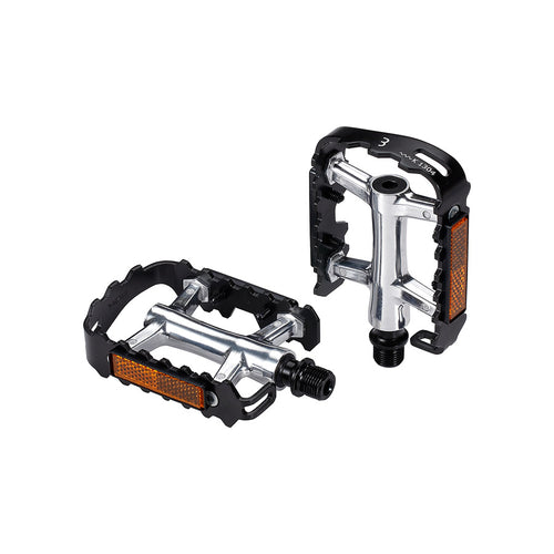 BBB Cycling, BPD-17B ClassicRide 2.0, Pedals, Body: Aluminum, Spindle: Cr-Mo, 9/16'', Black, Pair
