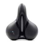 Selle Royal, Respiro Relaxed, Saddle, 256 x 227mm, Unisex, 771g, Black