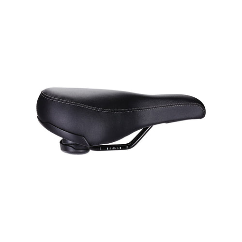 BBB Cycling, BSD-127 SoftShape Upright, Saddle, 265 x 220mm, Unisex, 850g, Black