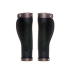 EVO, Ergo Clamper Grips, Lock-On, 130mm, Black