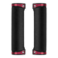 crankbrothers, Cobalt Grips, Grips, 130mm, Black/Red, Pair