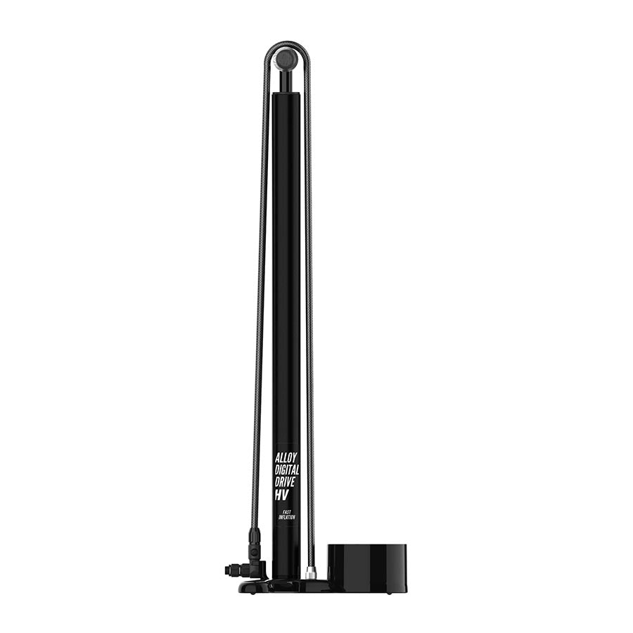Lezyne, Alloy Digital Floor Drive HV, Floor Pump, Presta Pro Head, Satin Black