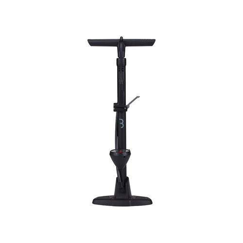 BBB Cycling, BFP-20 Airwave, Floor Pump, Dual Valve Head, 130psi, Black