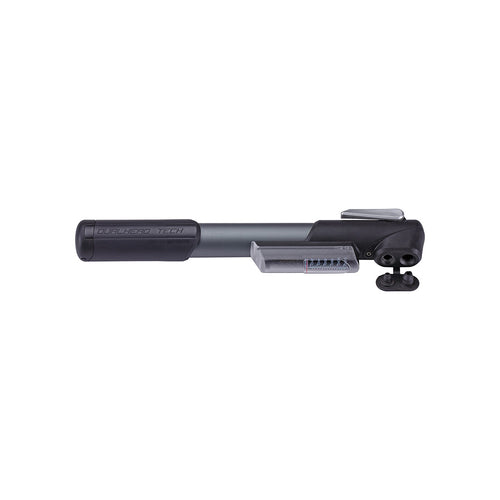 BBB Cycling, BMP-57 WindGun, Pump, 100psi, Dual Valve Head, Grey