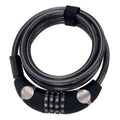 OnGuard, OG 5503, Coil cable with combination lock, 12mm x 185cm (6')