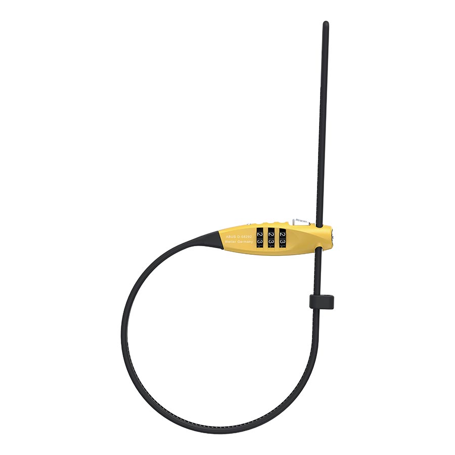 Abus, Combiflex TravelGuard, Cable lock, Combination, 4mm, 45cm, Black