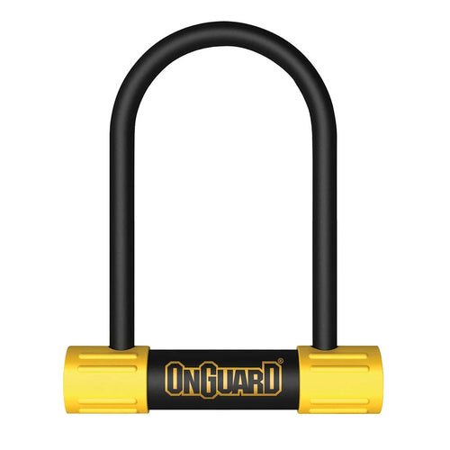 Onguard, Bulldog Mini, U-Lock, Key, 90x140mm, 3.55''x5.52'', Thickness in mm: 13mm, Black