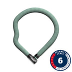 Abus, Goose 4204K, Chain Lock, Key, 4mm, 110cm, 3.6', Black