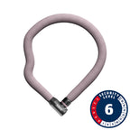 Abus, Goose 4204K, Chain Lock, Key, 4mm, 110cm, 3.6', Black