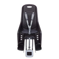 Polisport, Bubbly Maxi + FF, Baby Seat, On frame, Black/Dark Grey, Black