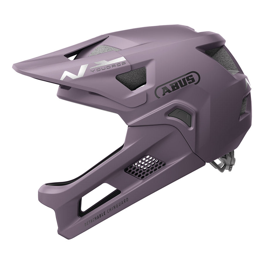 Abus, YouDrop FF, Mountain Helmet, S, 48 - 55cm, Ash Purple
