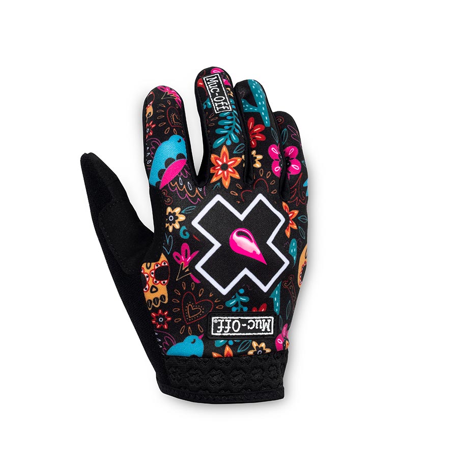 Muc-Off, Youth Rider, Full Finger Gloves, Hot Chili Pepper, JL, Pair