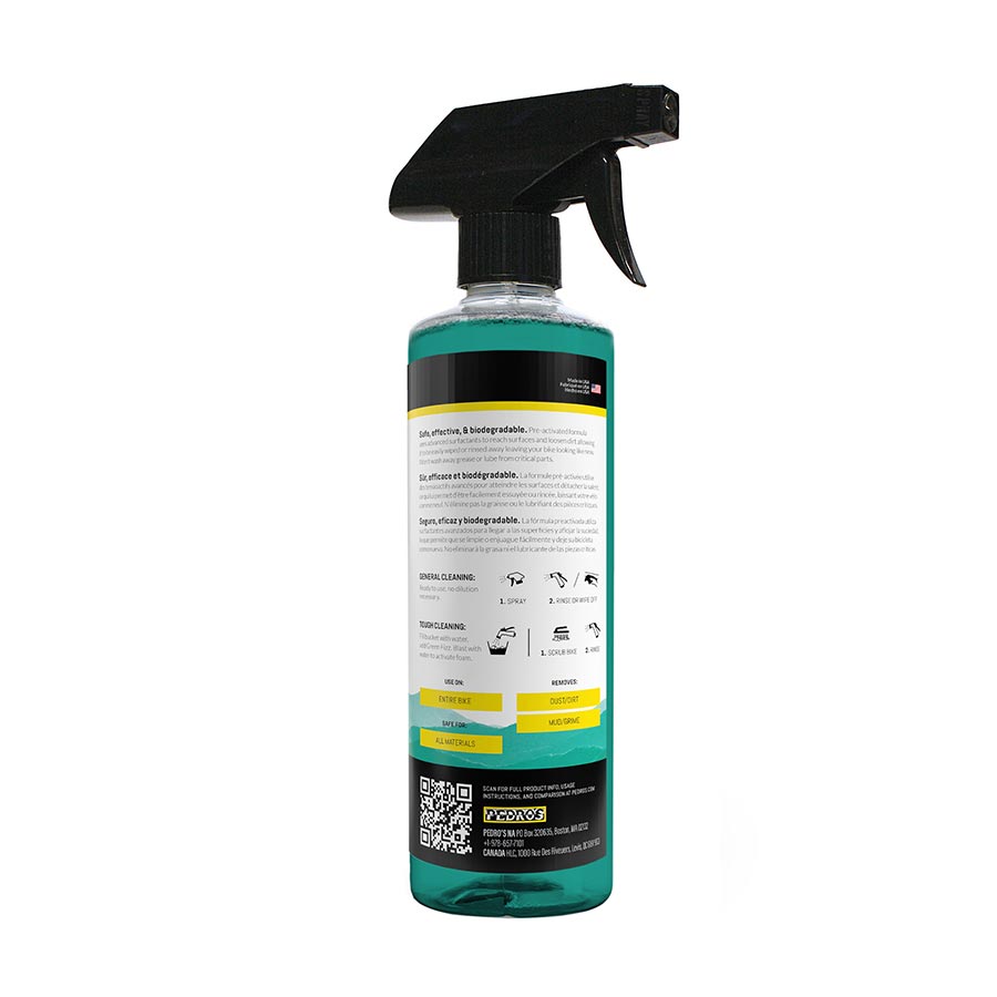 Pedro's, Green Fizz, Bike wash, 16oz/470ml