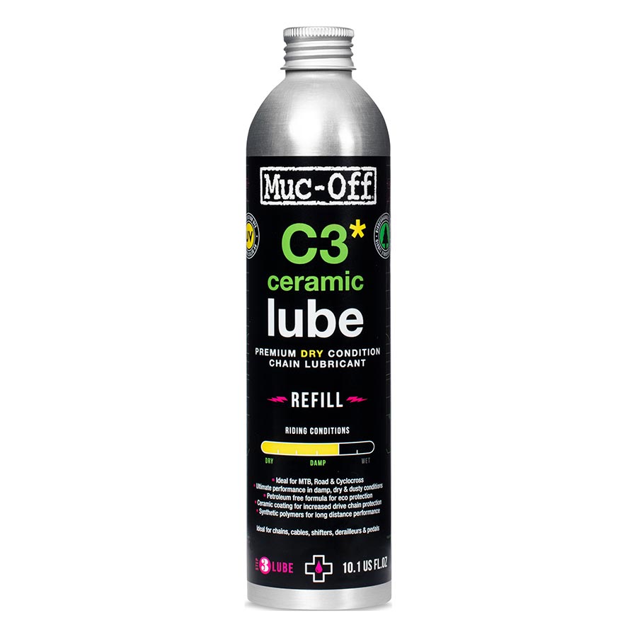 Muc-Off, Ceramic Dry Lubricant, 120ml with UV Torch